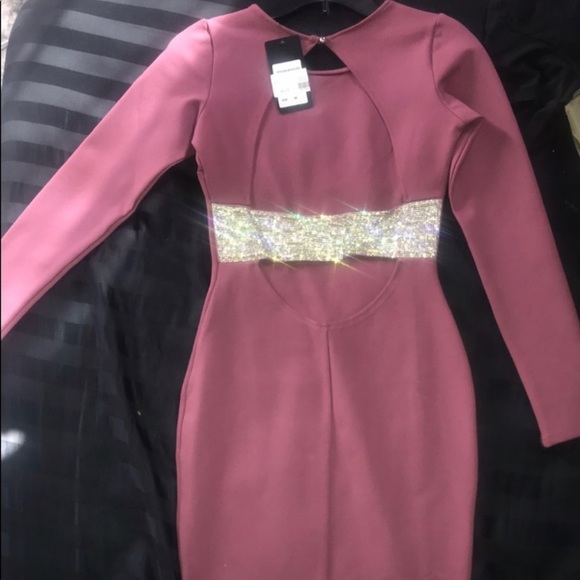 Midi Back Open Dress. - Picture 5 of 6